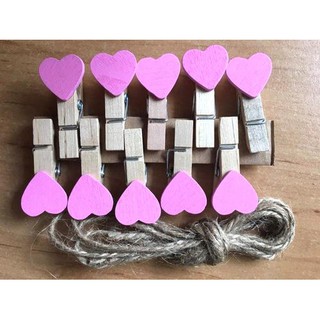 [GIÁ SỈ]Kẹp ảnh bằng gỗ hình kute