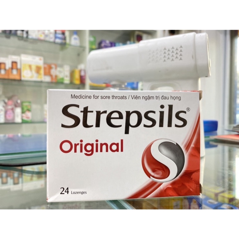 [Chính hãng]  [Hộp 24 Viên] Viên Ngậm Strepsils Nhiều Vị