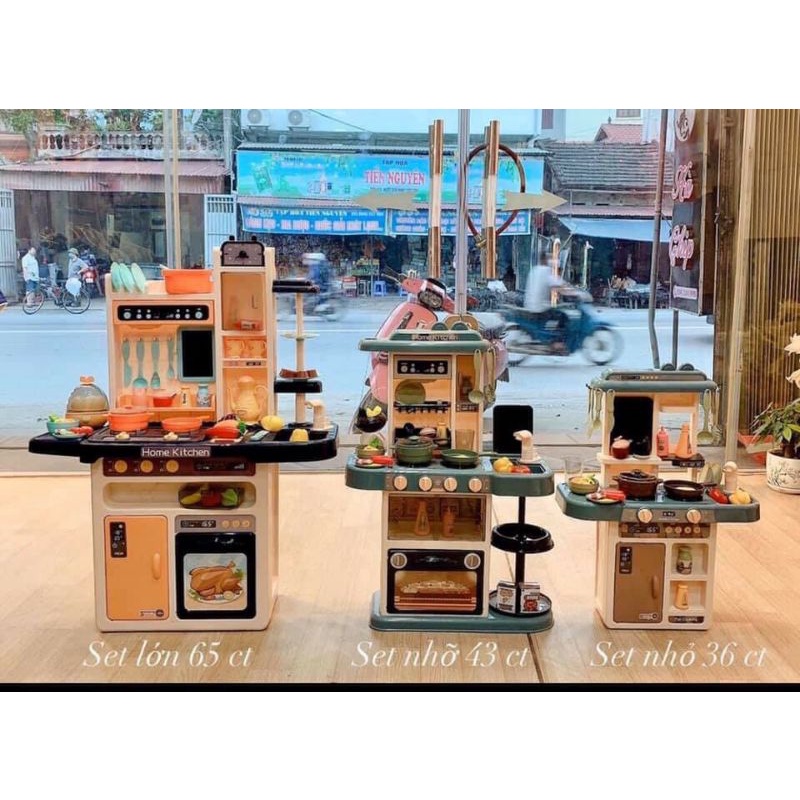 Đồ Chơi Nhà Bếp Nấu Ăn Hàng Cao Cấp Loại To Cho Bé