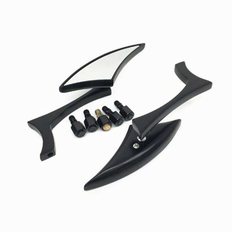 Cặp Gương Chiếu Hậu Cho Xe Máy Cruiser Bobber Chopper