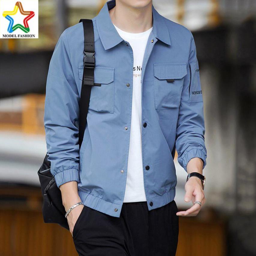 Áo khoác kaki nam Model fashion bomber TRENDY 2020 AKK19