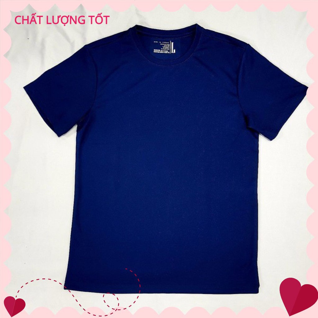 Áo Thun Nam Cổ Tròn Tay Ngắn Vải Cotton Mềm Mịn Cao Cấp A01-020 thuylinh_shop1 | BigBuy360 - bigbuy360.vn