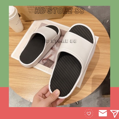 Dép nữ, đế cao 5cm, dép quai ngang chất liệu Eva cao cấp không thấm nước, size từ 36-39, HD STORE 88