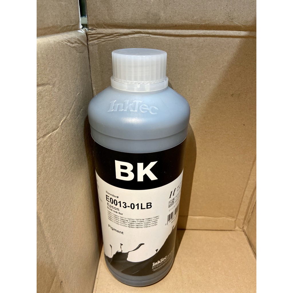 Mực in dầu Pigment Epson Inktec Hàn Quốc 1 Lít - giá tính trên 1 chai