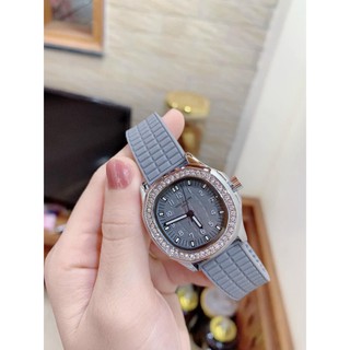 Đồng hồ nữ Patek philippe dây silicon dập nôi, tặng box, thẻ bảo hành 12 tháng -Dongho.patek