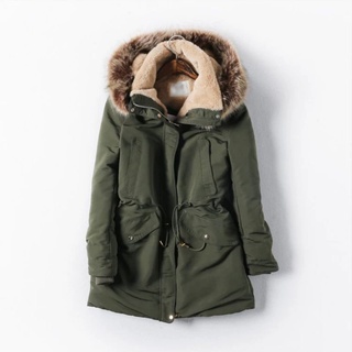 áo khoác parka lót lông siêu ấm , ảnh thật tự chụp