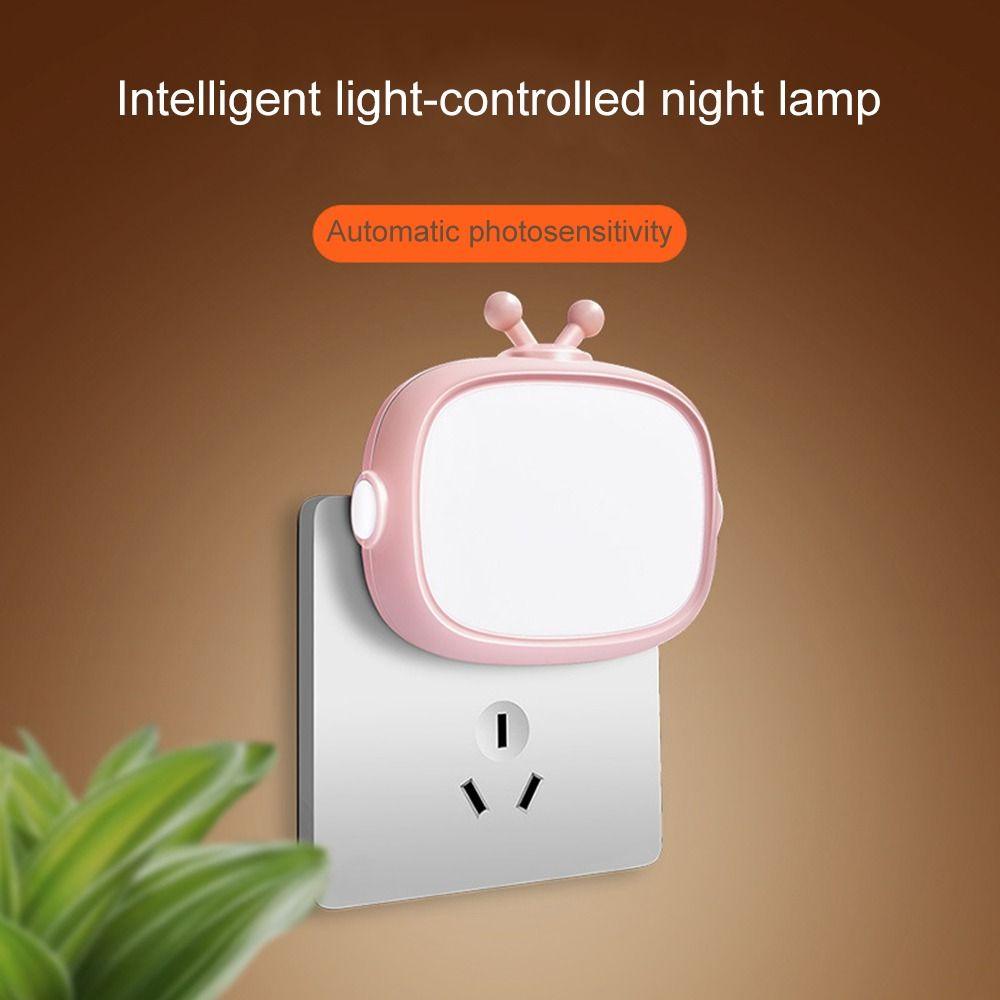 SUENIN Đèn Ngủ LED Mini Gắn Tường Họa Tiết Hoạt Hình Dễ Thương