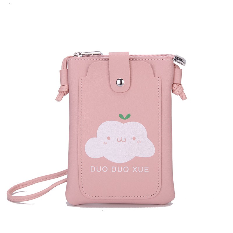 Túi Đeo Chéo Nữ 💙FREESHIP💙 Túi Đeo Chéo Nữ Mini DOU DOU XUE Xinh Xắn Nhỏ Gọn Dễ Thương DC18 - NAKI.SHOP