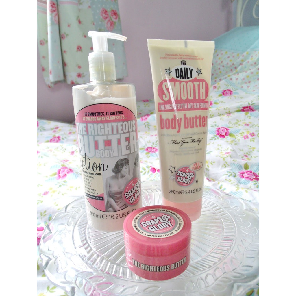 [mẫu mới] Sữa dưỡng thể Soap and Glory THE RIGHTEOUS BUTTER™ BODY LOTION 500ml | BigBuy360 - bigbuy360.vn