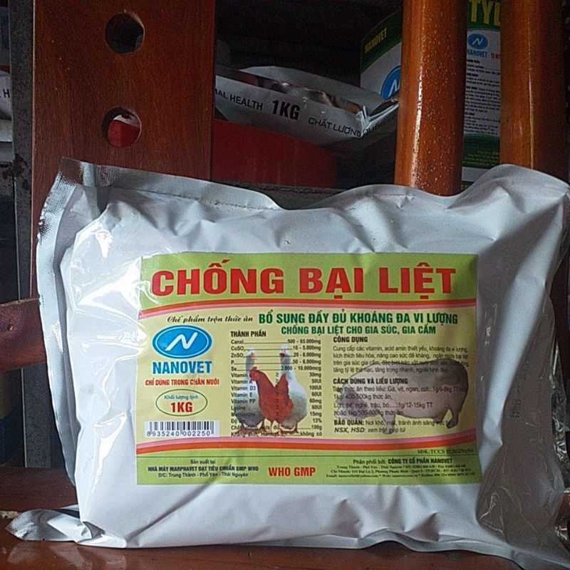 Canxi khoáng cho vật nuôi đang chửa, nuôi con chó mèo...