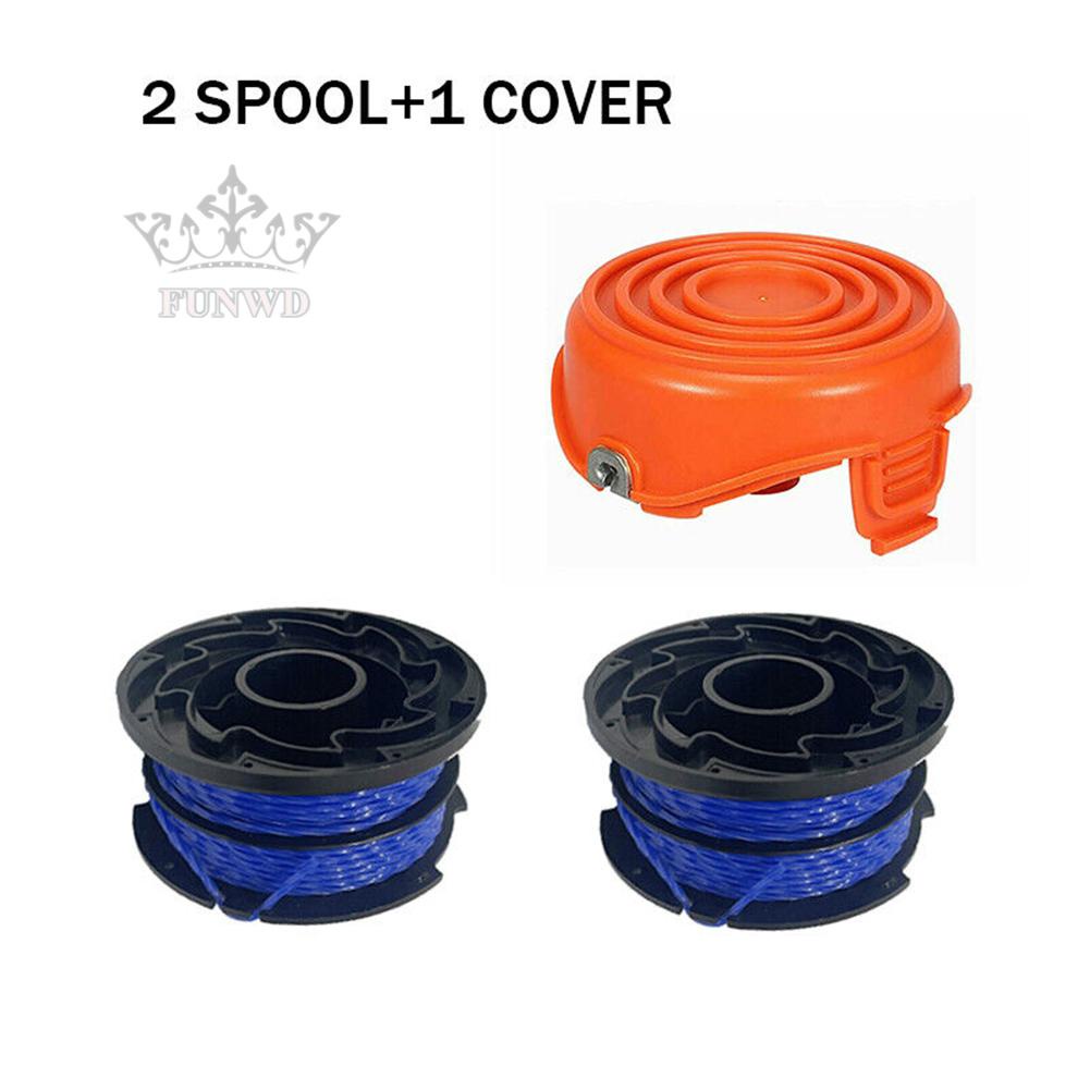 【FUNWD】Spool Line Useful 1.65mm/12.2M Accessories For Black&amp;Decker GL315 GL350