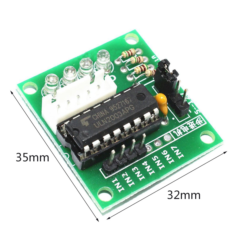 Động Cơ Bước 4 Pha 5v Uln2003 Với Bảng Mạch Điều Khiển Uln48 Cho Arduino