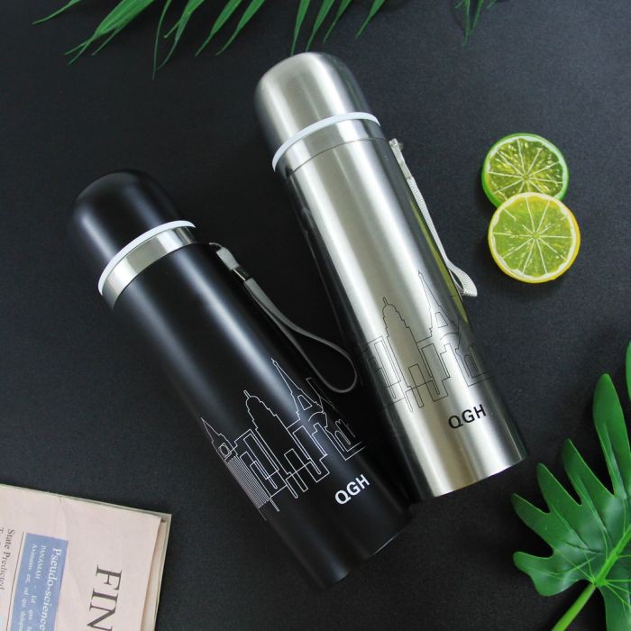 Bình Đựng Nước Nóng Lạnh In Hình Chuột Mickey Đáng Yêu Thermos