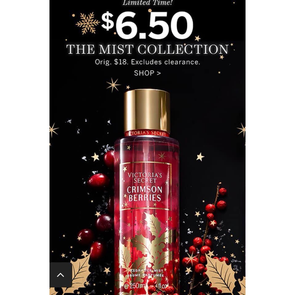 Set Xịt Thơm và Dưỡng Thể VICTORIA'S SECRET Bare Vanilla FRAGRANCE MIST & LOTION. | Thế Giới Skin Care