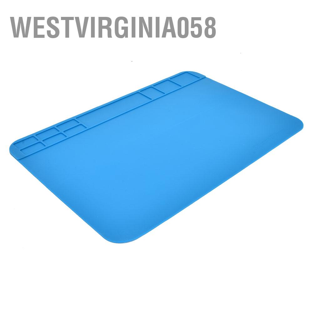 Hàng HotThảm silicon cách nhiệt để bàn dùng cho tháo lắp sửa chữa máy tính / điện thoạiHàng giao ngaywestvirginia058