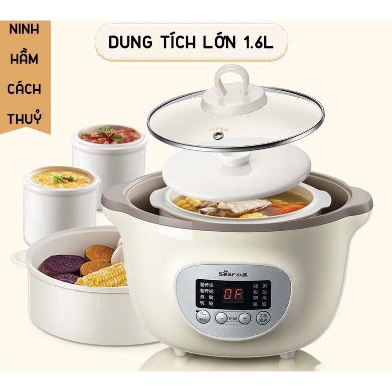 NỒI NẤU CHÁO CHẬM BEAR BẢN QUỐC TẾ