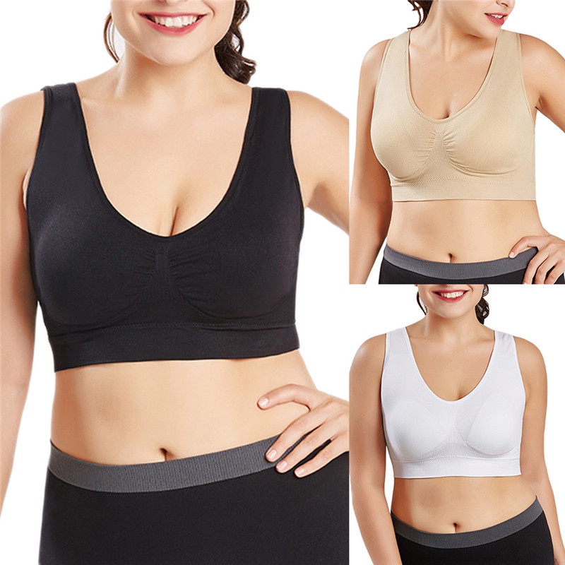 Áo Lót Thể Thao Thoáng Khí Cho Nữ Size Lớn