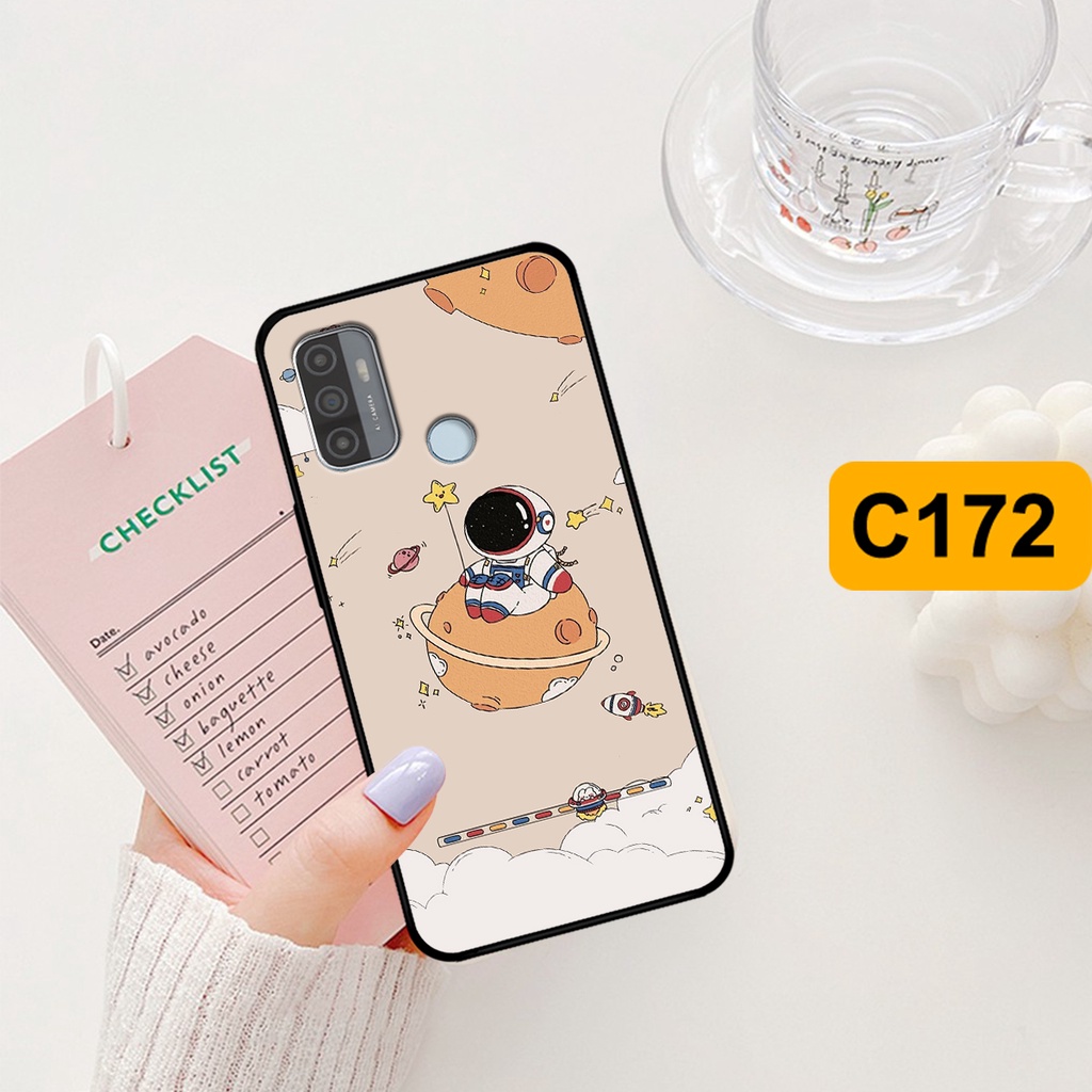 Ốp Oppo A53 in hình astronaut, phi hành gia vũ trụ hottrend, độc đáo, cá tính.