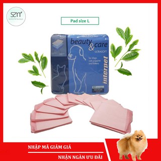 10 cái Tã lót cho chó mèo thú cưng (có mùi hương) Sumiho công nghệ Ý (nhiều Size) có thể dùng lót chuồng