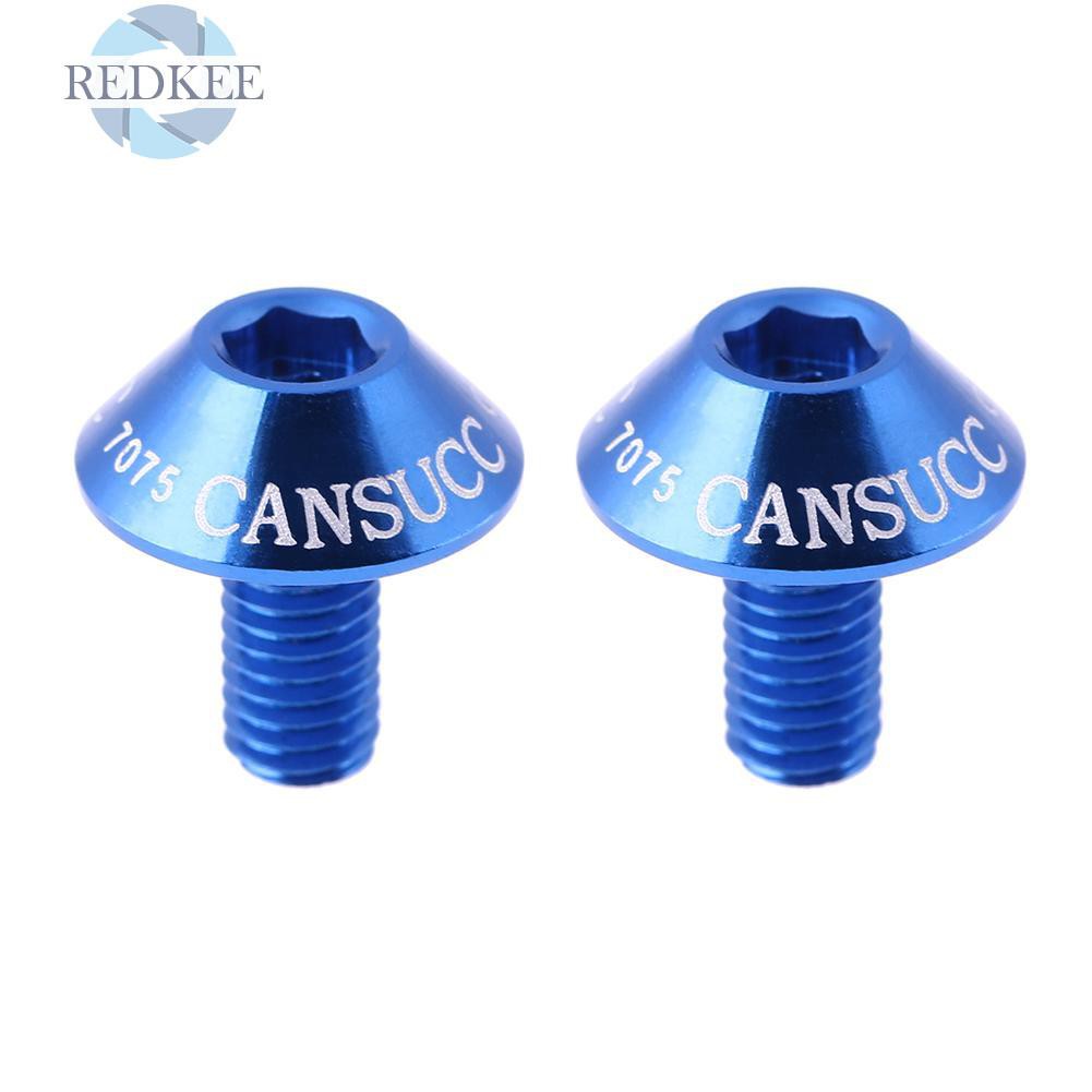 Bộ 2 Ốc Vít Nhôm Giữ Chai Nước Gắn Xe Đạp M5X10Mm