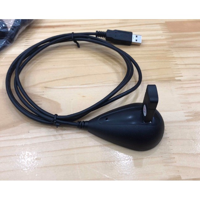 Dây cáp nối dài usb Dây usb nối dài 1m5 có cục chống nhiễu xịn- Đen