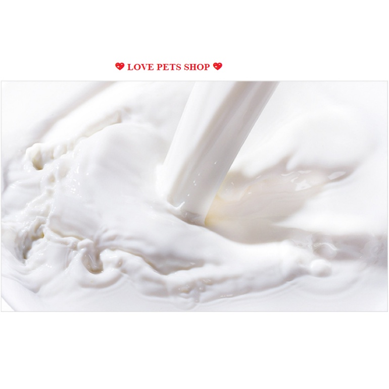 BÁNH THƯỞNG CHO CHÓ MÈO PHÔ MAI VỊ SỮA (DATE: 10/2023) - LOVE PETS SHOP