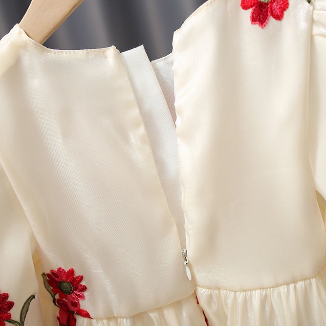 Đầm Công Chúa Đính Nơ Thời Trang Mùa Hè Mới Cho Bé Gái