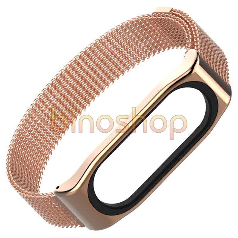 Dây đeo miband 5 nam châm CLASSIC, dây đeo thay thế mi band 5 nam châm phiên bản CLASSIC MIJOBS