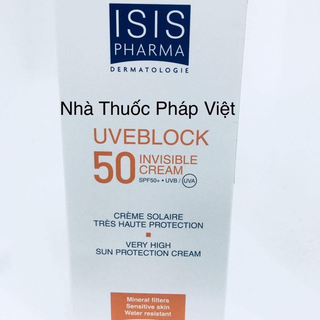 Kem chống nắng Uveblock 50