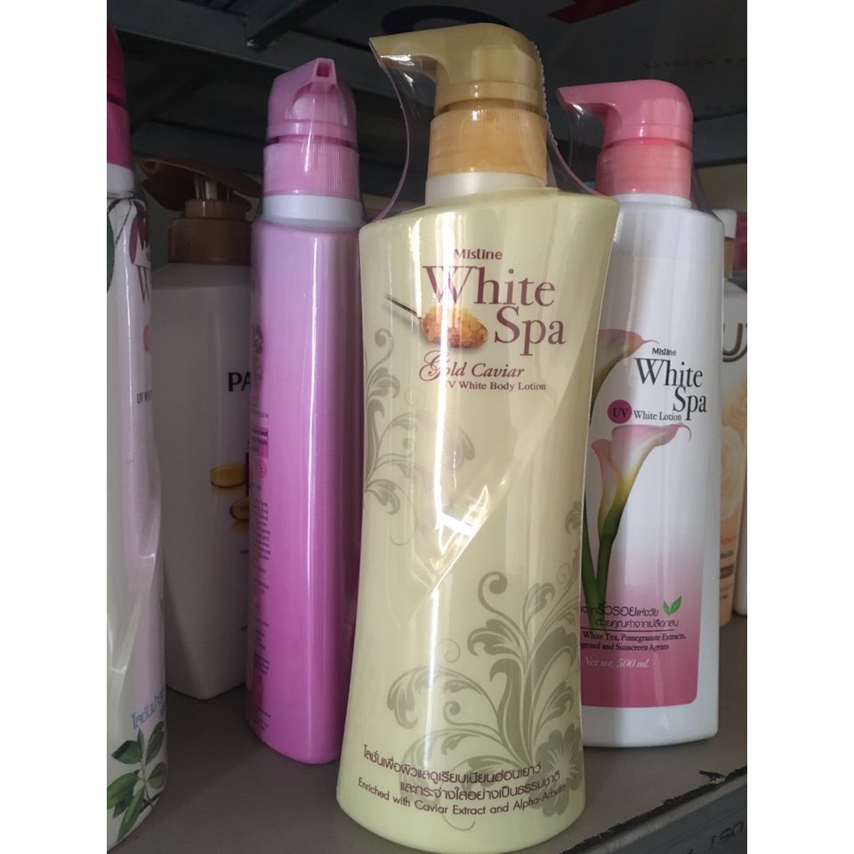 Sữa dưỡng thể White Spa Gold Cavia 400ml Thái Lan | BigBuy360 - bigbuy360.vn