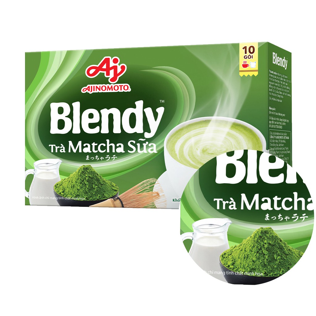 Combo 2 hộp Trà matcha sữa Blendy (170g/ hộp)