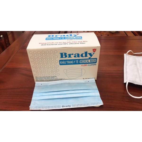 [Tiếp sức chống dịch] Khẩu trang y tế 4 lớp cao cấp 2 lớp kháng khuẩn | BigBuy360 - bigbuy360.vn