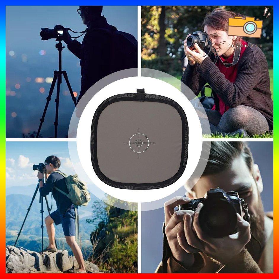 Thẻ cân bằng mini 12&quot; 30cm 18% màu xám / trắng chuyên dụng