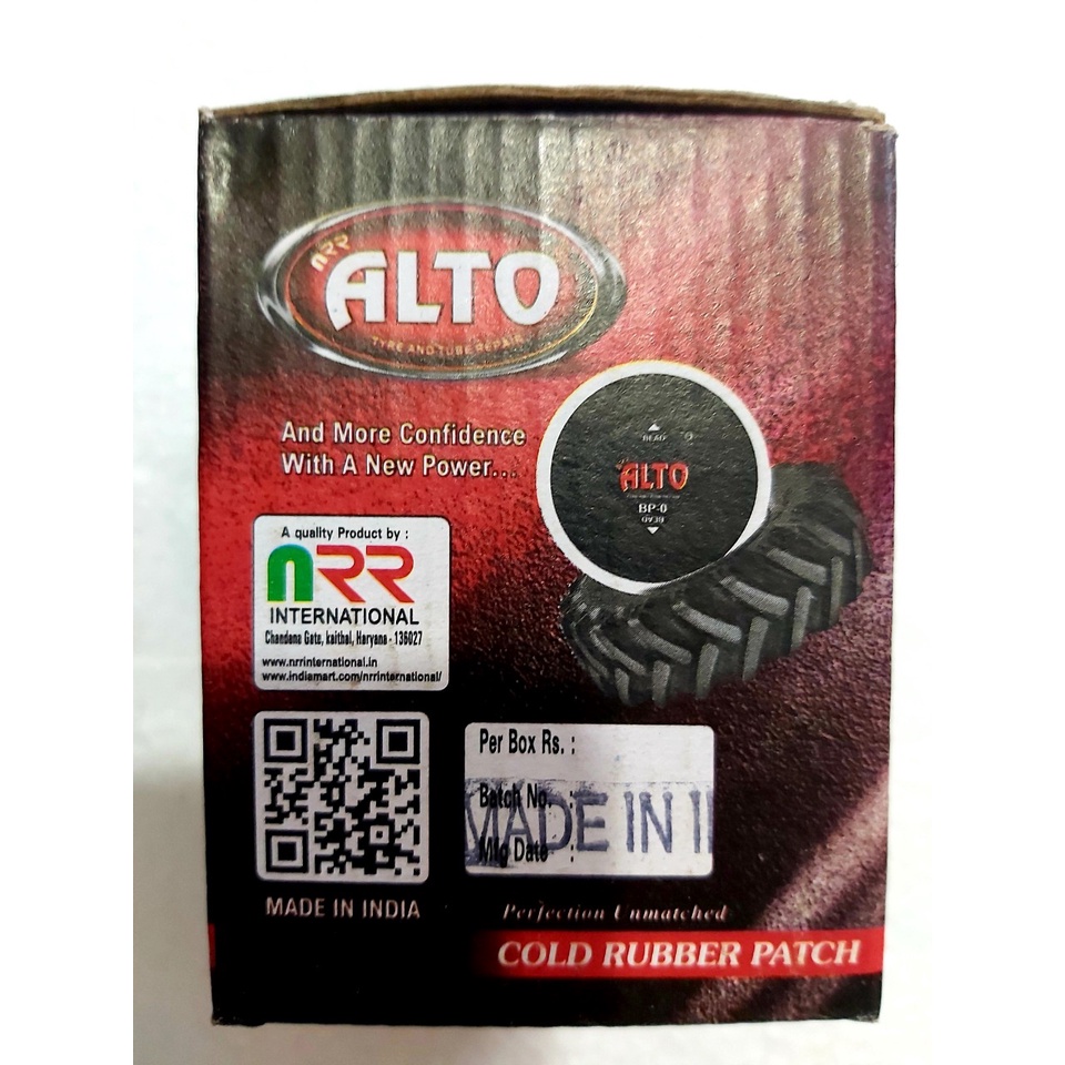 Miếng vá lốp bố vải Alto Ấn Độ BP-0