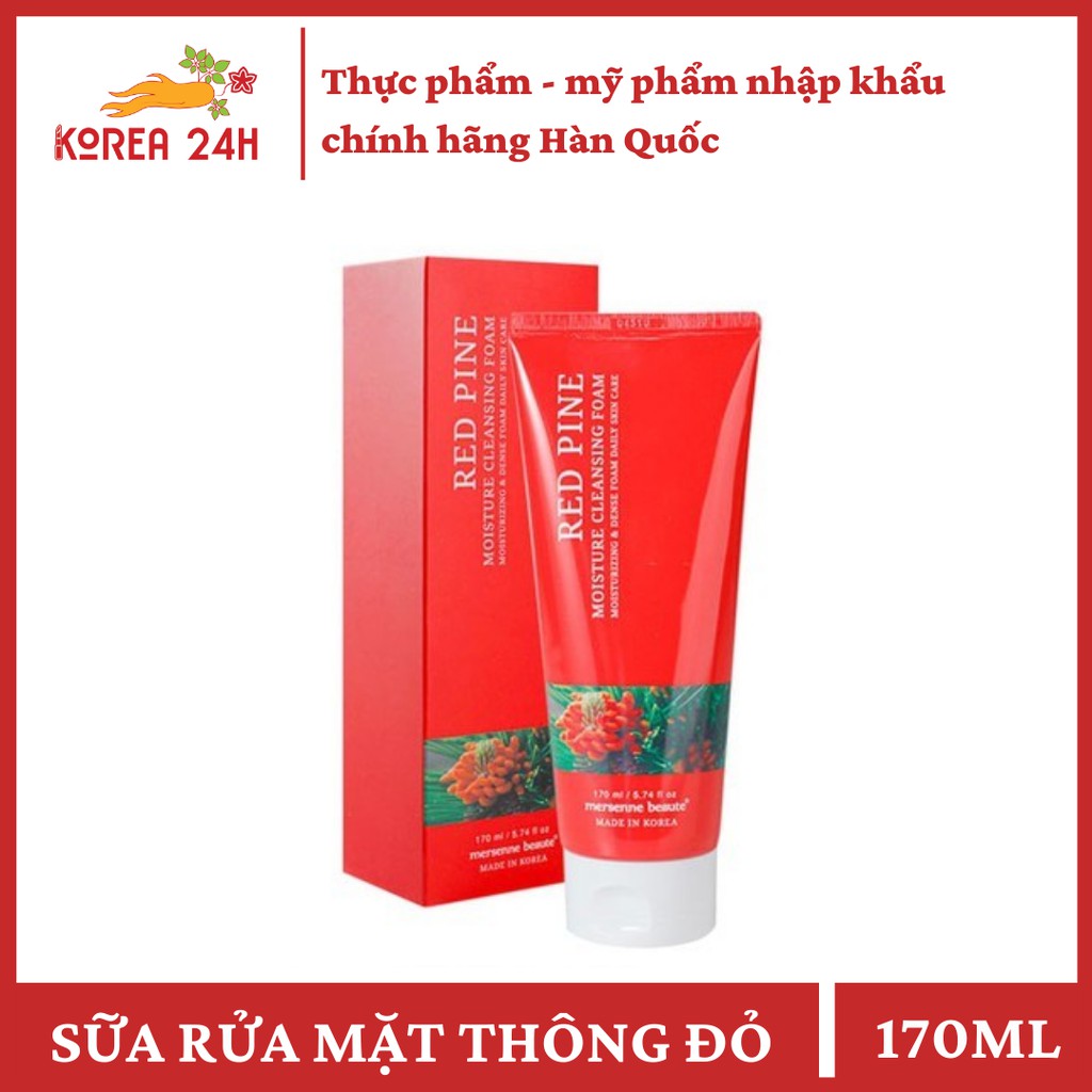 Sữa Rửa Mặt Tinh Chất Dầu Thông Đỏ Red Pine Hàn Quốc