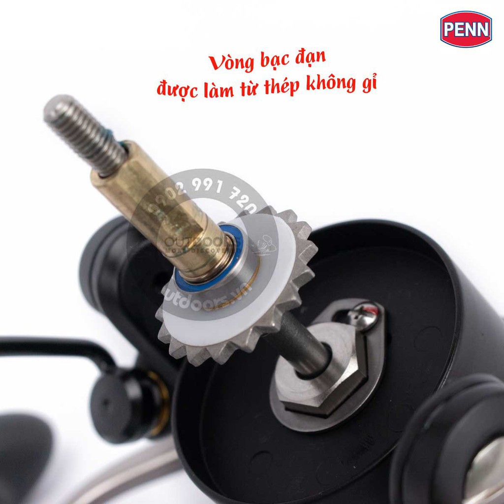 [Chính hãng] Máy câu Penn BATTLE BTL II tặng kèm túi Penn đủ size cho bạn lựa chọn