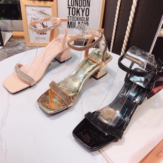 (Ảnh Thật ) SANDAL NỮ GÓT CAO 5P