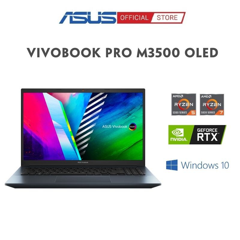 [Mã ELMALL7 giảm 7% đơn 5TR] Laptop Asus Vivobook Pro 15 OLED M3500QC-L1105T