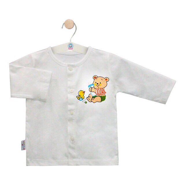 ÁO TAY DÀI CÚC GIỮA COTTON HELLO B&B