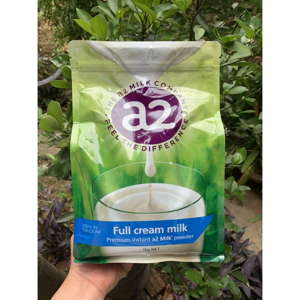 Sữa A2 Australia Nguyên kem, tách kem giàu Canxi gói 1kg