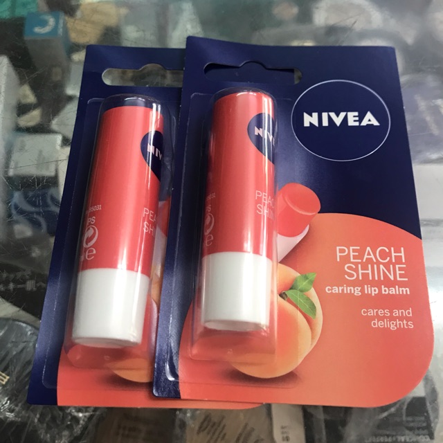 Son Dưỡng Ẩm Nivea Hương Đào