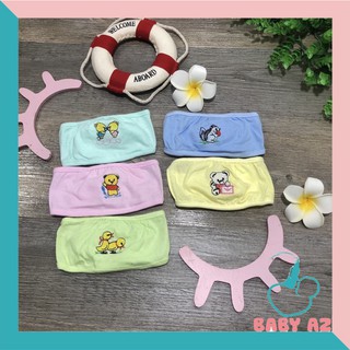 Mũ che thóp cho bé sơ sinh cotton băng đô bé trai bé gái hàng Việt Nam BabyAZ