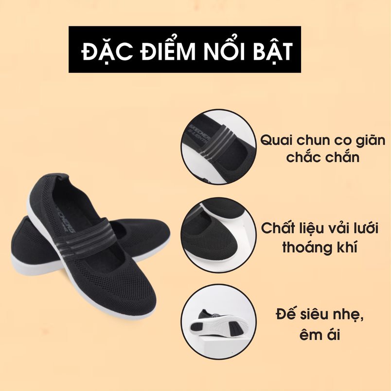 Giày bệt nữ siêu nhẹ, đế bẻ cong, giày búp bê đế 2cm lưới thoáng khí- Hàng VNXK - Kimy Store