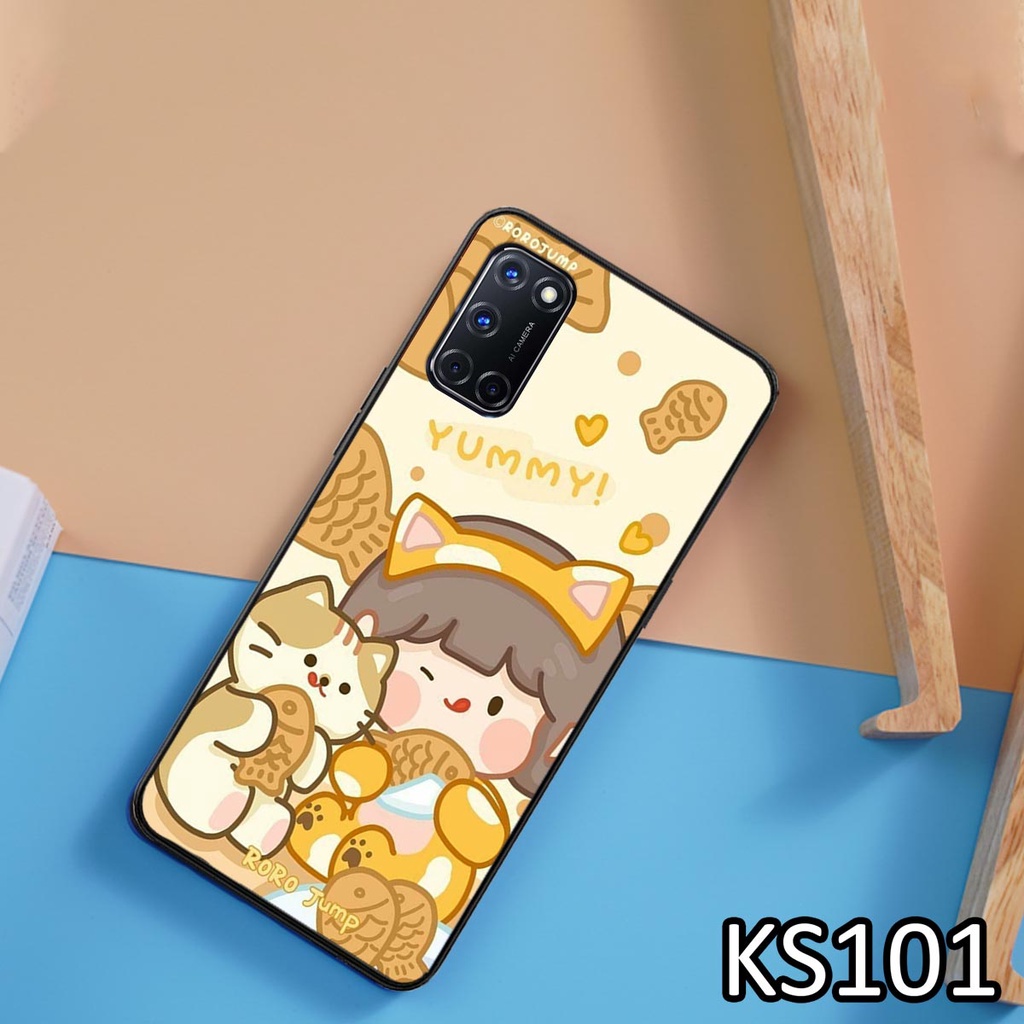 [SIÊU ƯU ĐÃI] Ốp lưng Oppo A52/A53/A92 in hình bé trà sữa siêu đẹp, độc, lạ_KINGSTORE.HN_Ốp lưng điện thoại