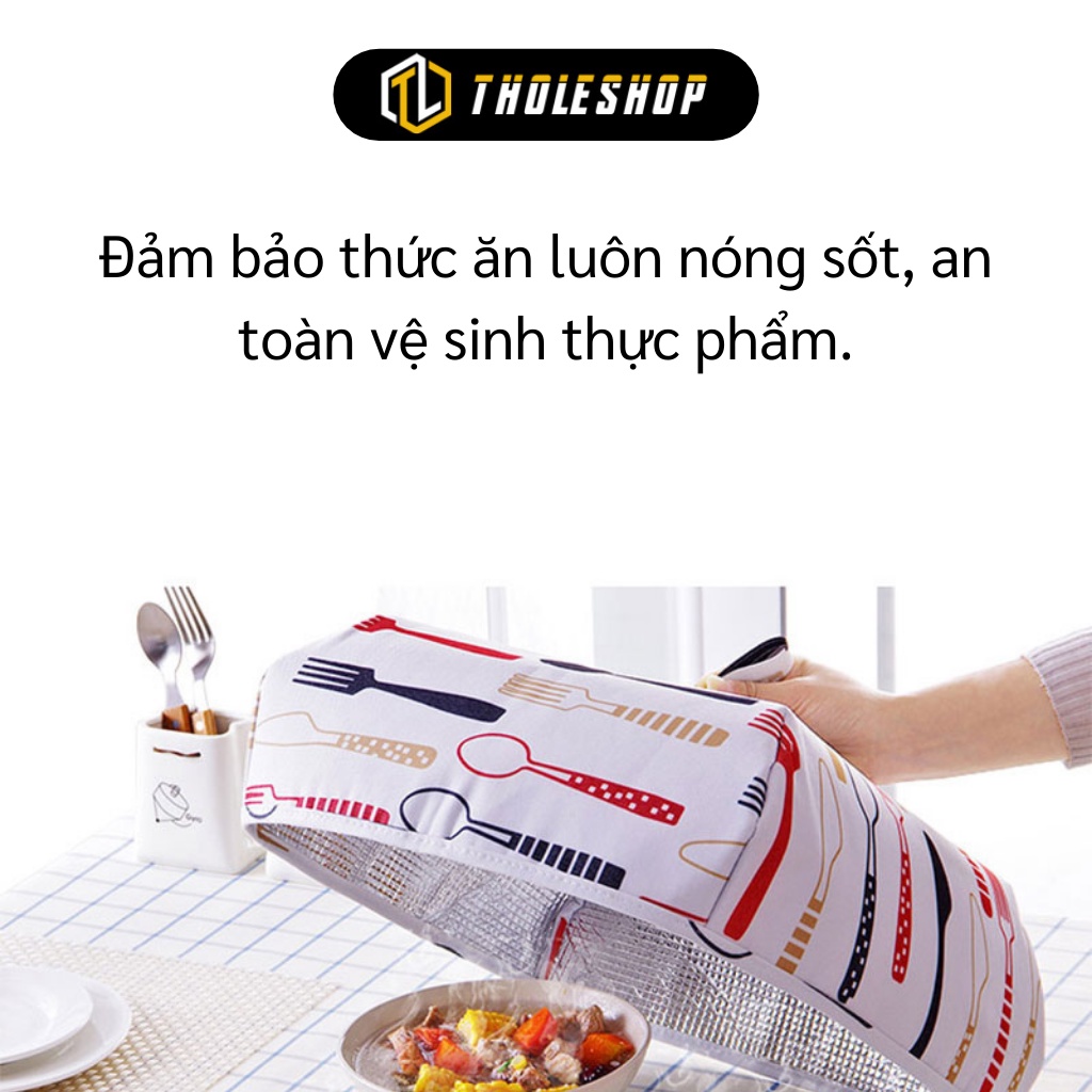 Lồng Bàn - Lồng Bàn Đậy Thức Ăn Chống Mũi, Thoáng Khí, Giữ Nhiệt Có Thể Xếp Gọn 3962