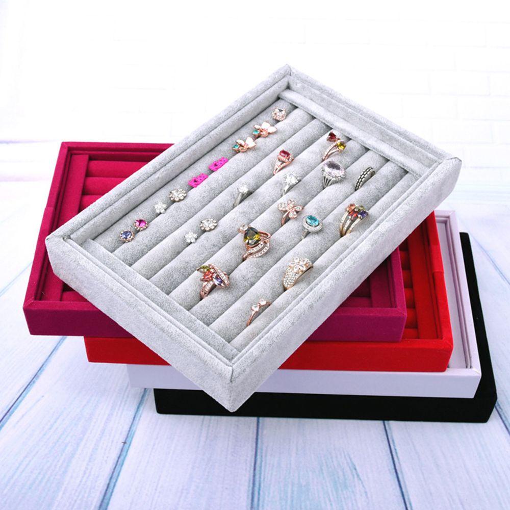 Hộp Đựng Trang Sức Hình Chữ Nhật Cỡ Lớn Tiện Dụng Ốp