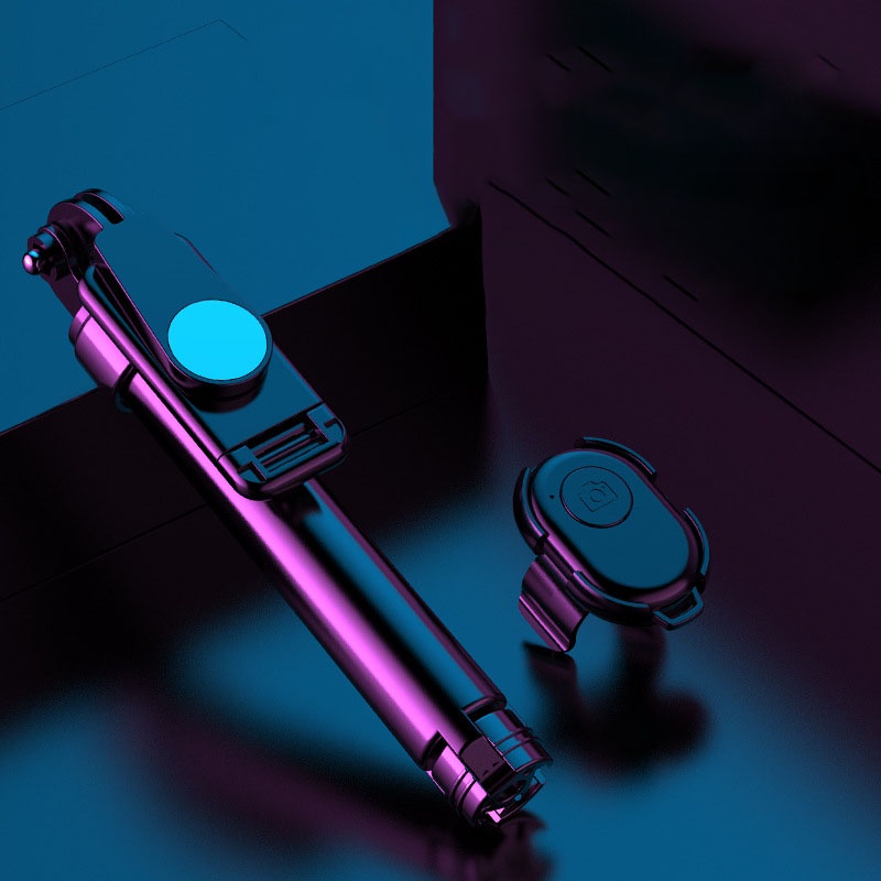 Gậy Tự Sướng Có Thể Kéo Dài Kèm Giá Đỡ Ba Chân Bluetooth Và Điều Khiển Từ Xa Cho Thiết Bị Apple Và Android