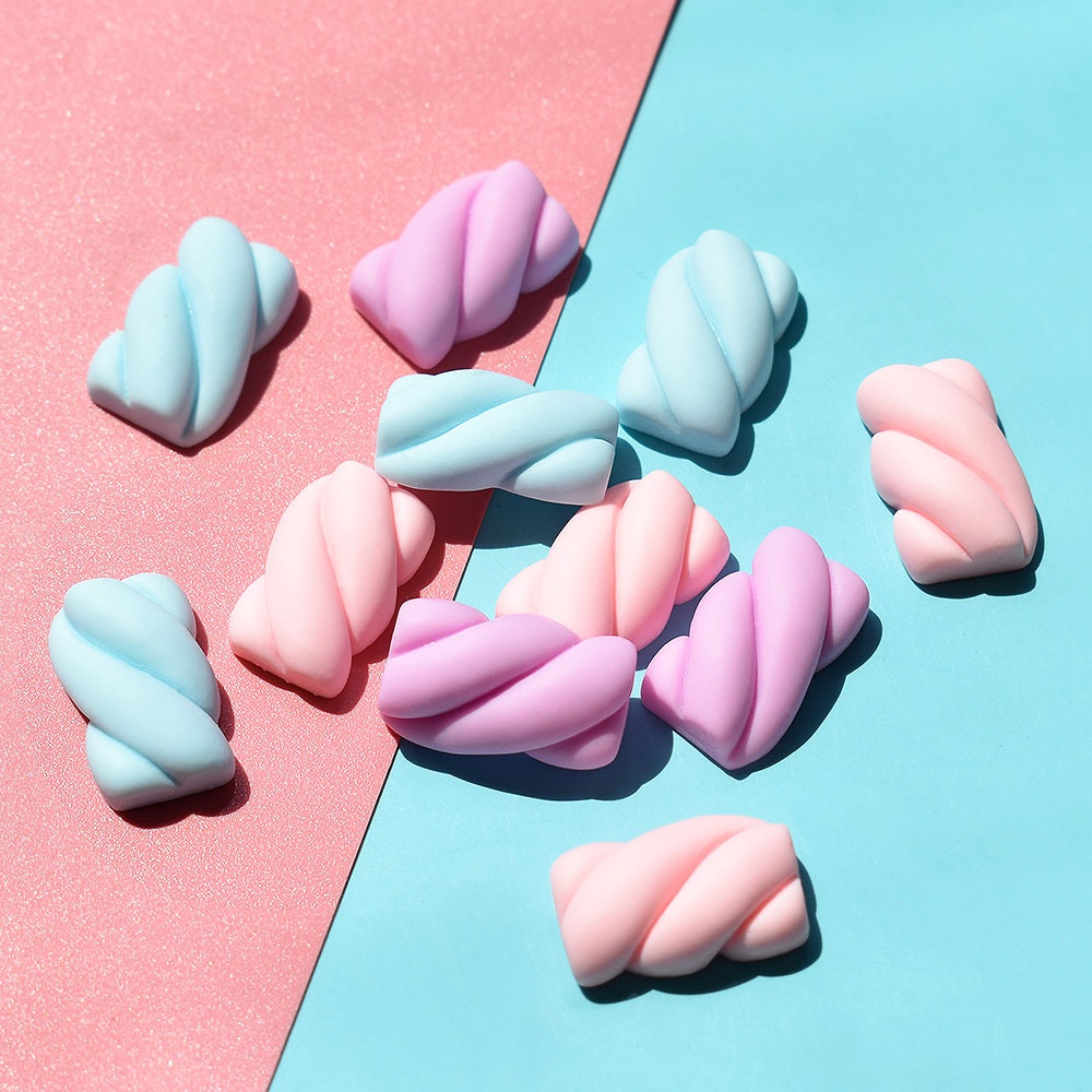 Set 10 Mô Hình Kẹo Dẻo Trang Trí Ốp Điện Thoại Xinh Xắn