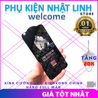 Kính Cường Lực KingKong Chính Hãng Full Màn Mẫu Mới Nhất Chống Vỡ Viền cho iPhone-Phụ Kiện Nhật Linh