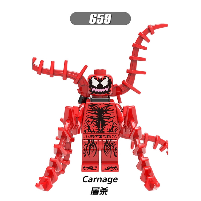 Lego tương thích Avengers Iron Man Spiderman minifigures lắp ráp đồ chơi giáo dục